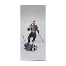 Ragnar Rodbrok Büst Figür Degistirilebilir 2 Baslı 20 Cm Vikings Vikingler