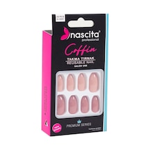 Nascita 24 Lü Renkli Takma Tırnak Coffin S147