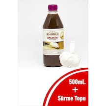 Mega Gomalak Doğal Ahşap Cilası 500 ML + Sürme Topu