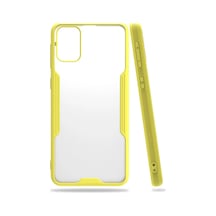 Newface  Samsung  Uyumlu Galaxy M31 Kılıf Platin Silikon - Sarı