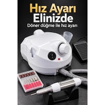 Elektrikli Tırnak Şekillendirme Seti Kablolu El Aparatlı