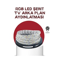 Kendinden Yapışkanlı Led Şerit Televizyon Aydınlatması 2mt Çr