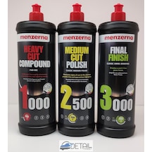 Menzerna 1000 2500 3000 Pasta Hare  Seti 1 Lt