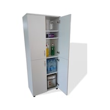 Vena Kiler Dolabı 70X42X175 Beyaz