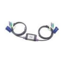 Aten Cs62A A7 2 Port Kvm Switch With Audio Ps 2