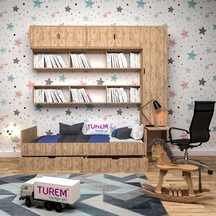 Akbatı Kitaplıklı Çalışma Masalı Karyola Suntalam Akbatı Kitaplıklı Çalışma Masalı Karyola Suntalam