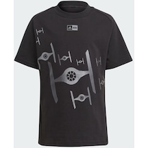 Black Adidas Çocuk Günlük T-shirt Lk Sw Zne T Im9519 001