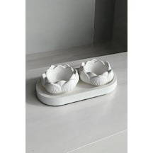 2'li Lotus Çiçeği Dekoratif Tabak & Kase + Oval Tabak 2'li Lotus Çiçeği Dekoratif Tabak & Kase + Oval Tabak