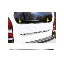 Peugeot Rifter 2019 Sonrası Arka Cam Altı Krom Aksesuar