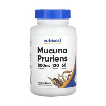Nutricost, Mucuna Pruriens, 800 Mg, 120 Capsul. Usa Version.t...