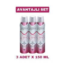 Jagler Classic Kadın Sprey Deodorant 3 x 150 ML