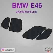 Autopit 3d Bmw E46 Uyumlu Hood Vent Bmw E46