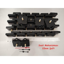 Saat Mekanizması 22 Mm Şaft 10 Adet