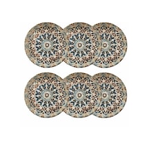 Mudo Home Ephesus Kase Seti 6lı- 17cm Çok Renkli