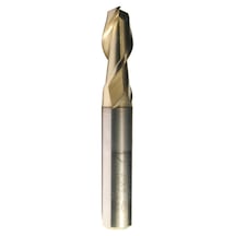 5mm Zps 2 Ağız Kısa Aluminyum Frezesi Dın327 Zrn