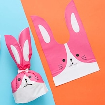 Torba Karikatür Tavşan Kulakları Hediye Paketleme Çantaları Şeker Pişirme Kar Tanesi Kurabiye Çantaları