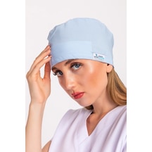 Unisex Düz Bebe Mavisi Hemşire Cerrahi Bone Doktor Saç Bonesi Çok Renkli Çok Renkli