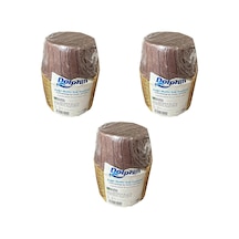 Dolphin Muffin Kağıt Karton Kahve Altın Cupcake Kek Kalıbı Kapsülü Kabı - 25 Adetlik 3 Paket