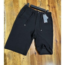Demente Erkek Kayra Kumaş Beli Lastikli Şort Jogger 001