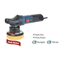 Proter PL125XP 710W Orbital Eksantrik Polisaj Makinesi 125 MM