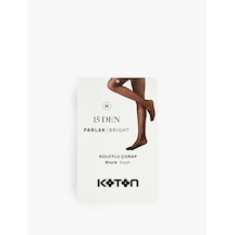 Koton 15 Den Parlak Külotlu Çorap Siyah 7wak80034aa