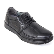 Forelli 32605-h Siyah Hakiki Deri Erkek Ayakkabı-siyah
