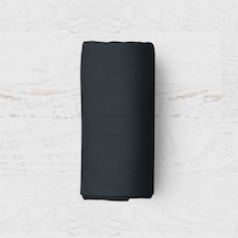 Maki Siyah 100X200 Tek Kişilik Lastikli Çarşaf Takımı