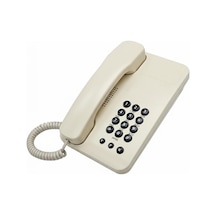 Botech Tk-1020 Ekransız Masaüstü Analog Uyumlu Telefon Krem