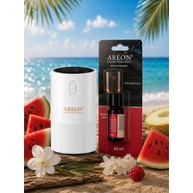 Areon Aromatik Difüzör Beyaz Pleksi + Watermelon