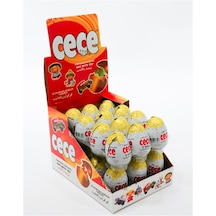 Saadet Cece Oyuncaklı Yumurta Çikolata 24 x 25 G