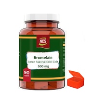 Ncs Bromelain 500 Mg 90 Tablet + Hap Kutusu Ncs Bromelain 500 Mg 90 Tablet + Hap Kutusu