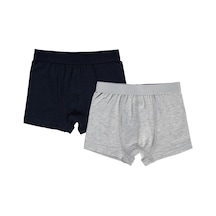 Civil Boys Erkek Çocuk 2'li Boxer Set 2-10 Yaş Lacivert D2334552923w1 Lacivert