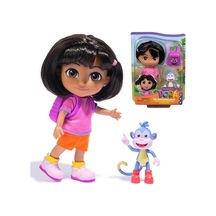 Dora The Explorer Figür Seti - Dora Ve Chizi