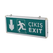 Cata Ct-9167 3W Exıt Çıkış Armatürü Ledli 3 Saat Akülü