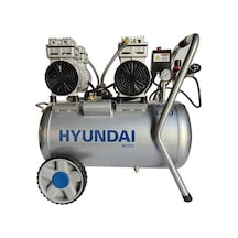 Hyundai HM2050S 50 LT Sessiz Yağsız Hava Kompresörü Gri