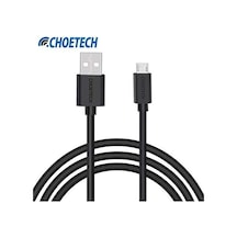 Choetech Smt0009-BK-V2 2.4A Micro USB Hızlı Şarj Ve Data Kablosu 100 CM