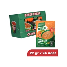 Knorr Çabuk Çorba Kıtırlı Ezo Gelin 22 Gr X 24 Adet