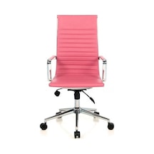 Aykanoffice Aykan Ofis Riva Pembe Yönetici Koltuğu