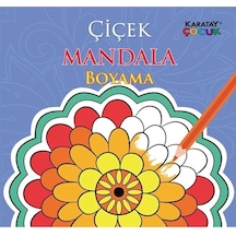 Karatay Çiçek Mandala Boyama