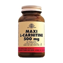 Maxi L-carnitin 500 Mg 30 Tablet Slg005709