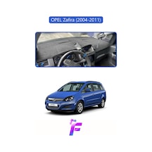 Opel Zafira 2004-2011 Uyumlu Torpido Örtüsü Yansıma Önleyici Tam Koruma Kolay Montaj H83