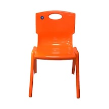 1.Kalite Kırılmaz Çocuk Sandalyesi – Kreş ve Anaokulu Sandalyesi Turuncu 6 Adet