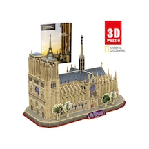 National Geographic 128 Parça 3d Puzzle  Notre-dame