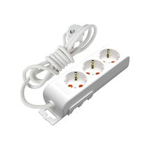 Rı-tech Üçlü Topraklı Grup Priz Çocuk Korumalı 2 Metre Kablolu