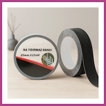 Gees Global Kaydırmaz Bant 25mm X 25m Siyah Gbzs