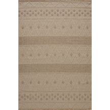 Seyran Halı Loopy 620 Bej-kahve %50 Polyester - Polipropilen Yolluk