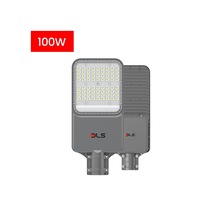St-209-100 100w Led Yol Sokak Armatür Dls Park Bahçe Çevre Site Bina Dış Mekan Lamba Aydınlatma Ledli Sokak Armatürü Gri