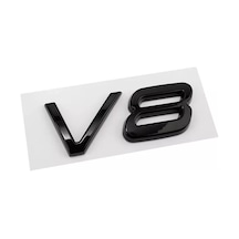 V8 Piano Black Bagaj Yazısı 3m 3d Abs Volvo C70