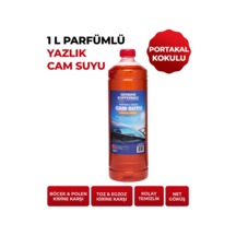 1 L Portakal Kokulu Parfümlü Yazlık Cam Suyu Oto Cam Temizleyici