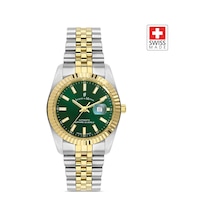 Inspıratıon Jwl04101 Sellita Sw100, 25 Jewels Otomatik Mekanizmalı, Swiss Made Kadın Kol Saati Gold - Gümüş